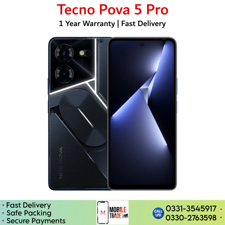 Tecno Pova 5 Pro Specifications & Price In Pakistan.