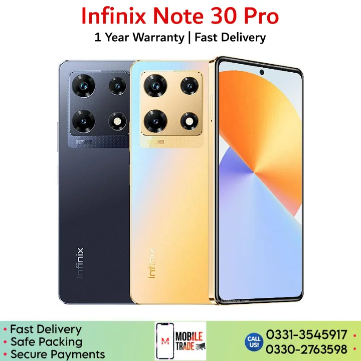Infinix Note 30 Pro price in Pakistan.