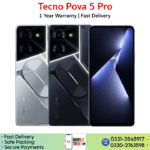 Tecno Pova 5 Pro Specifications & Price In Pakistan.