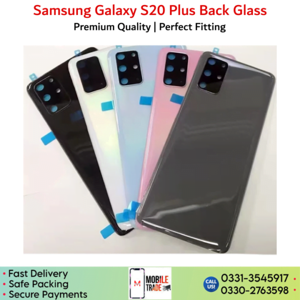 Samsung Galaxy S20 Plus Back Glass Price In Pakistan.