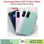 Samsung Galaxy S20 FE Back Glass Price In Pakistan.