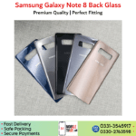 Samsung Galaxy Note 8 back glass images.