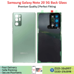 Samsung Galaxy Note 20 5G back glass pictures