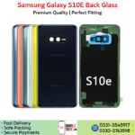 Samsung Galaxy S10E Back Glass Price In Pakistan.