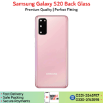 Samsung Galaxy S20 Back Glass Price In Pakistan.