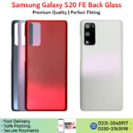 Samsung Galaxy S20 FE Back Glass Price In Pakistan.