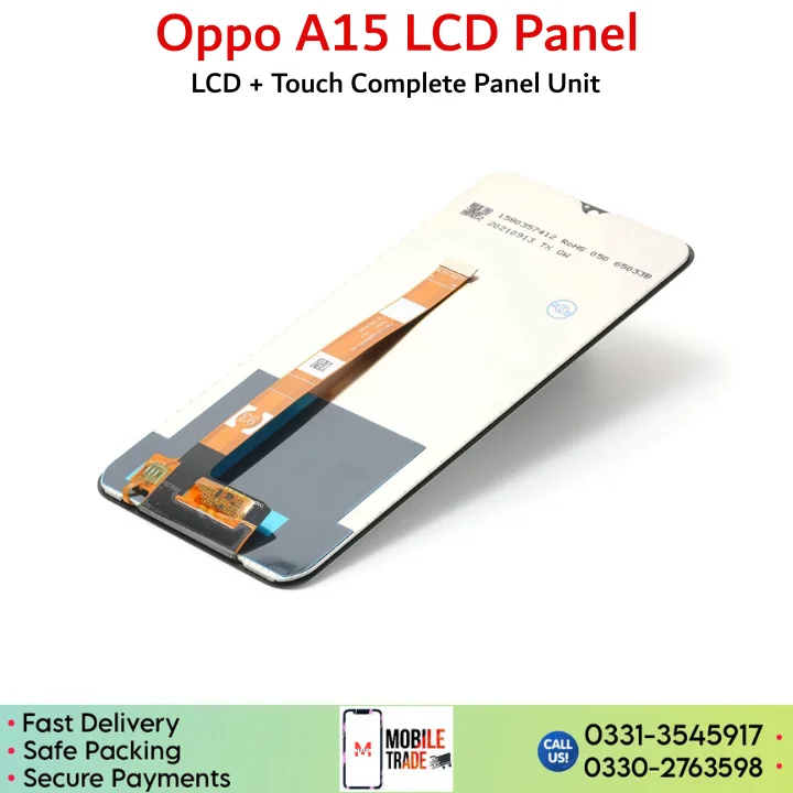 Oppo A15 LCD Panel Price In Pakistan.