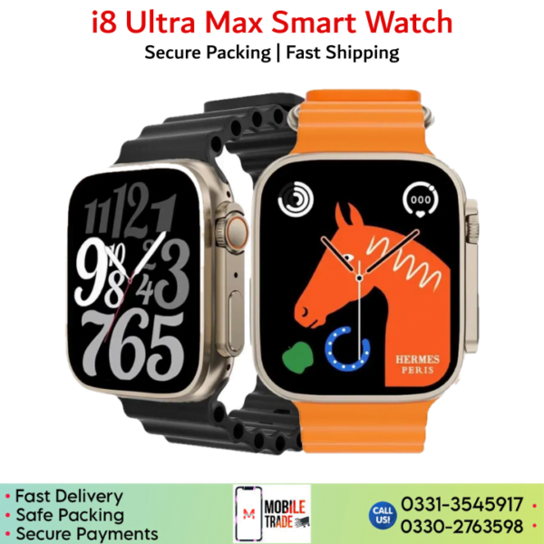 i8 Ultra Max Smart Watch Price In Pakistan.