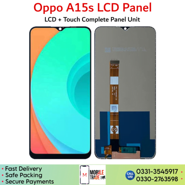 Oppo A15s LCD Panel Price In Pakistan.