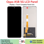 Oppo A58 5G LCD Panel images.