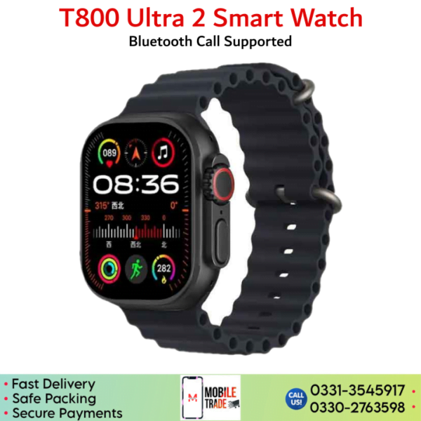 T800 Ultra 2 Smart Watch Price In Pakistan.