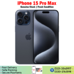iPhone 15 Pro Max Price In Pakistan