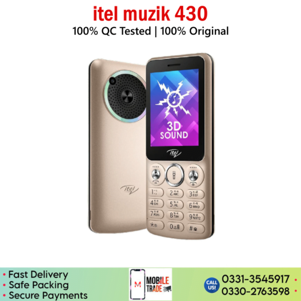 itel muzik 430 Price In Pakistan