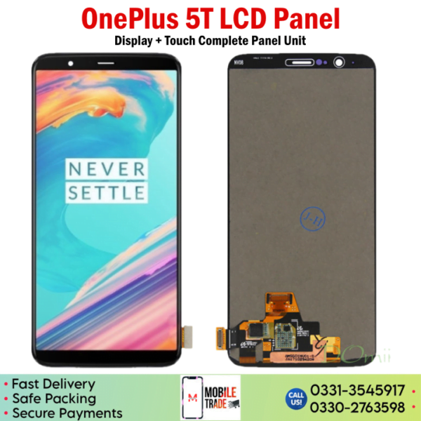 OnePlus 5T LCD Panel Price In Pakistan.