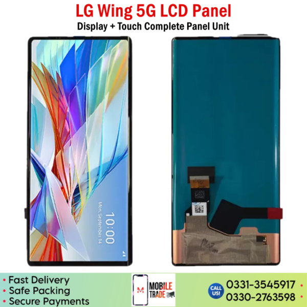 LG Wing 5G LCD Panel Price In Pakistan.