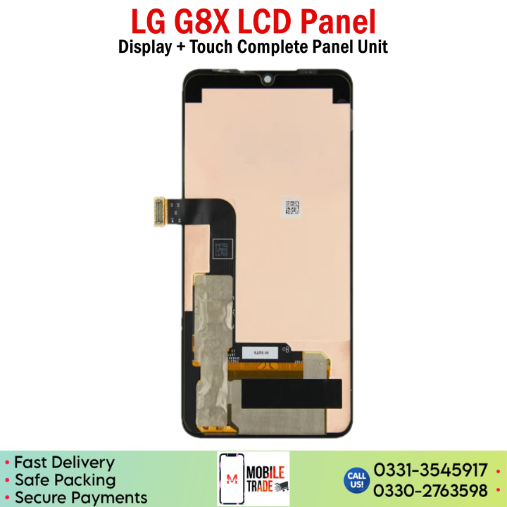 LG G8X ThinQ Panel Price In Pakistan.