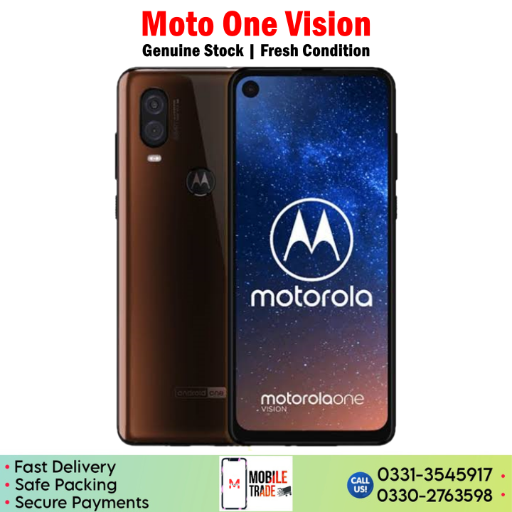 Motorola Moto One Vision Price In Pakistan