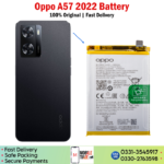 Oppo A57 2022 Battery Price In Pakistan.