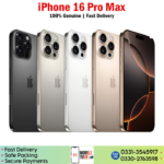 iPhone 16 Pro Max Price In Pakistan.