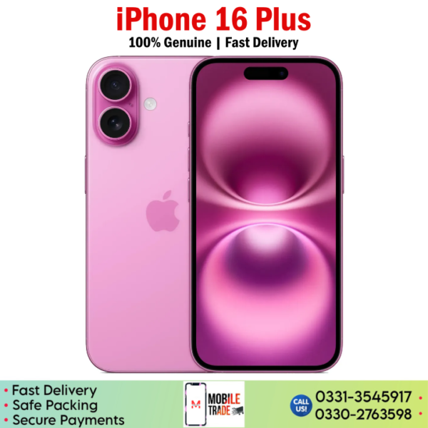 iPhone 16 Plus Price In Pakistan.