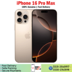 iPhone 16 Pro Max Price In Pakistan.