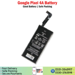 Google Pixel 4A Battery price in Pakistan