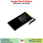 Google Pixel 6 Battery price in Pakistan