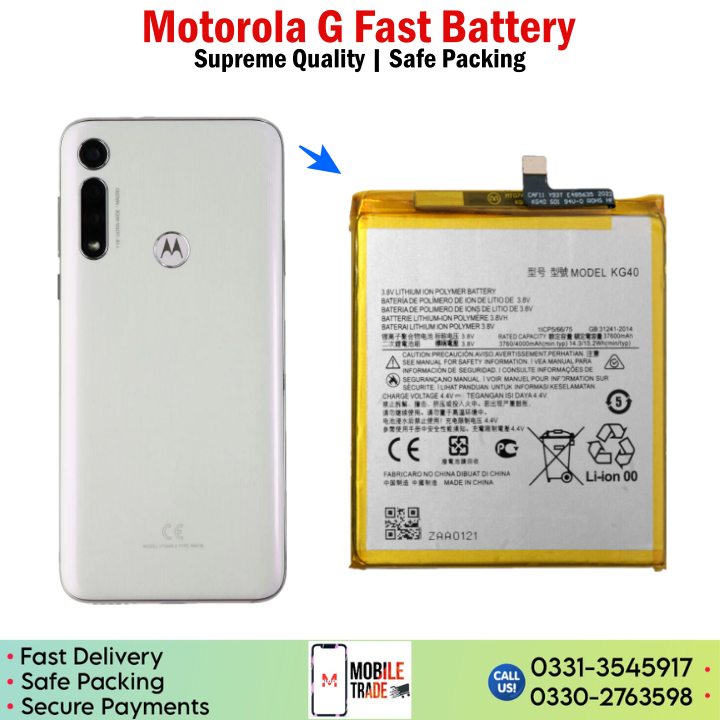 Motorola G Fast Battery Price In Pakistan