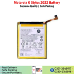Motorola G Stylus 2022 Battery Price In Pakistan