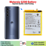 Motorola G200 Battery Price In Pakistan