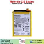 Motorola G32 Battery Price In Pakistan