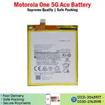 Motorola One 5G Ace Battery Price In Pakistan