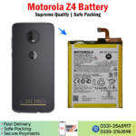Motorola Z4 Battery Price In Pakistan