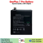 OnePlus 7 Pro Battery Price In Pakistan