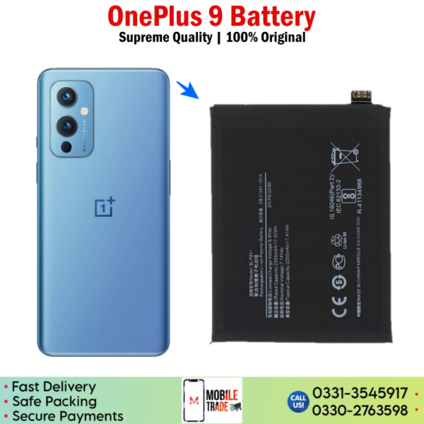 OnePlus 9 Battery Price In Pakistan