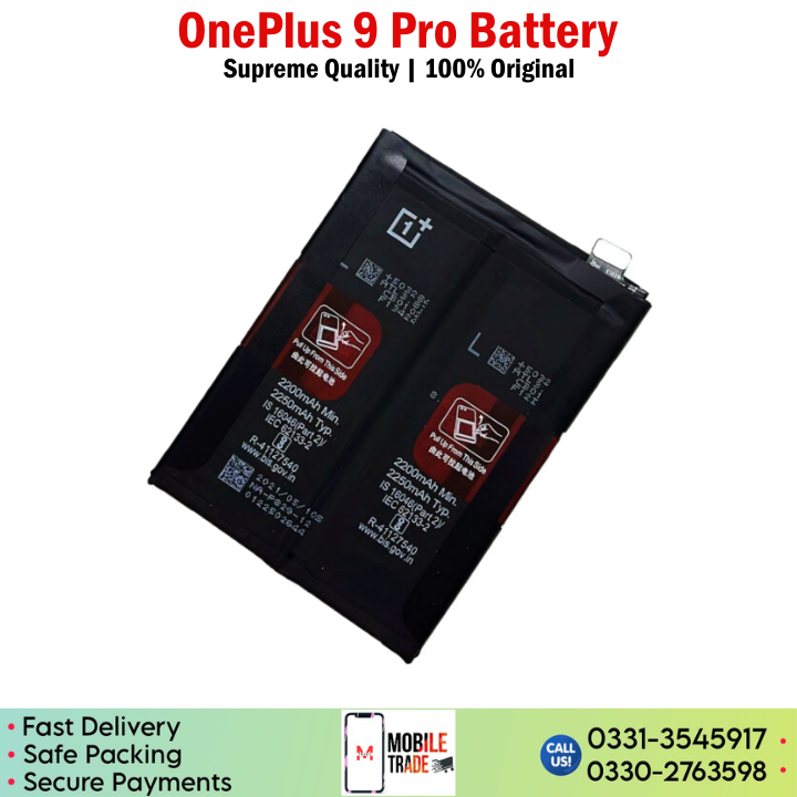 OnePlus 9 Pro Battery Price In Pakistan