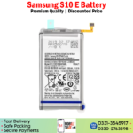 Samsung S10 E Battery Price In Pakistan