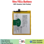 Vivo Y51 battery price in pakistan