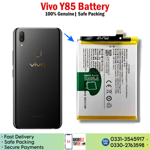 Vivo Y85 battery price in pakistan