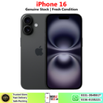 iPhone 16 Price In Pakistan 2026