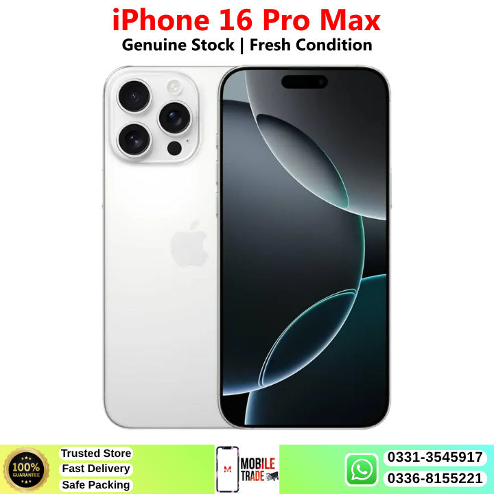 iPhone 16 Pro Max Price In Pakistan 2026