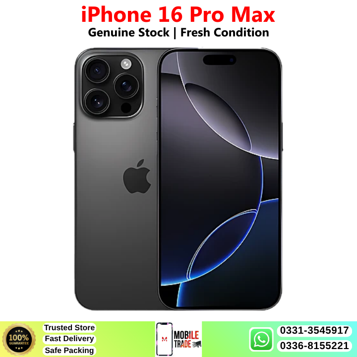 iPhone 16 Pro Max Price In Pakistan 2026