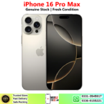 iPhone 16 Pro Max Price In Pakistan 2026