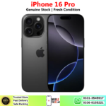 iPhone 16 Pro Price In Pakistan 2026