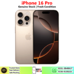 iPhone 16 Pro Price In Pakistan 2026
