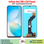 infinix Hot 20i LCD Panel Price In Pakistan