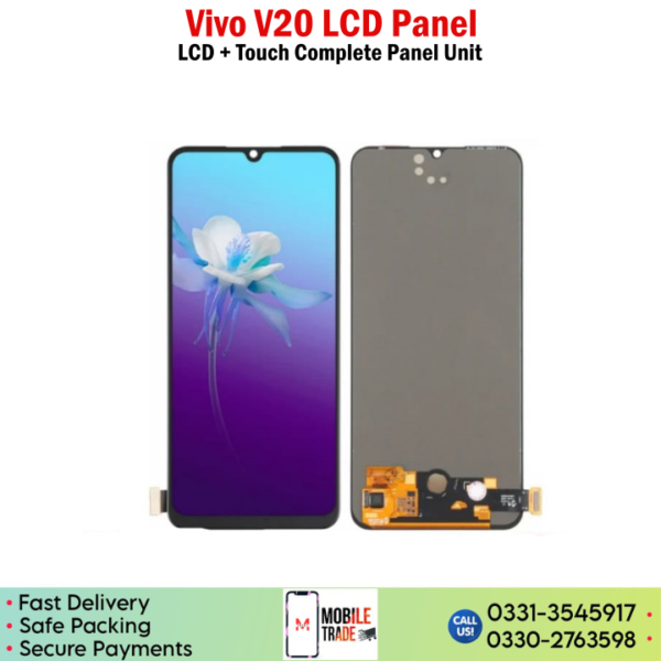 Vivo V20 LCD Panel Price In Pakistan