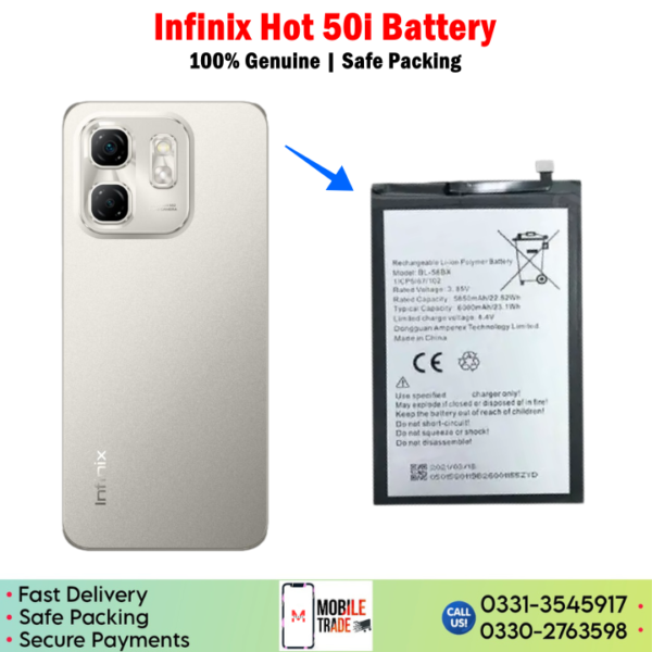 Infinix Hot 50i Price In Pakistan