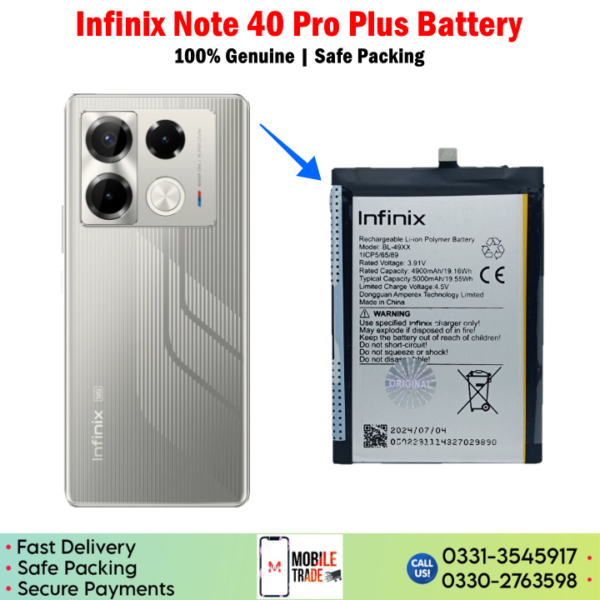 Infinix Note 40 Pro Plus Price In Pakistan