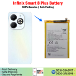 Infinix Smart 8 Plus Battery Price In Pakistan